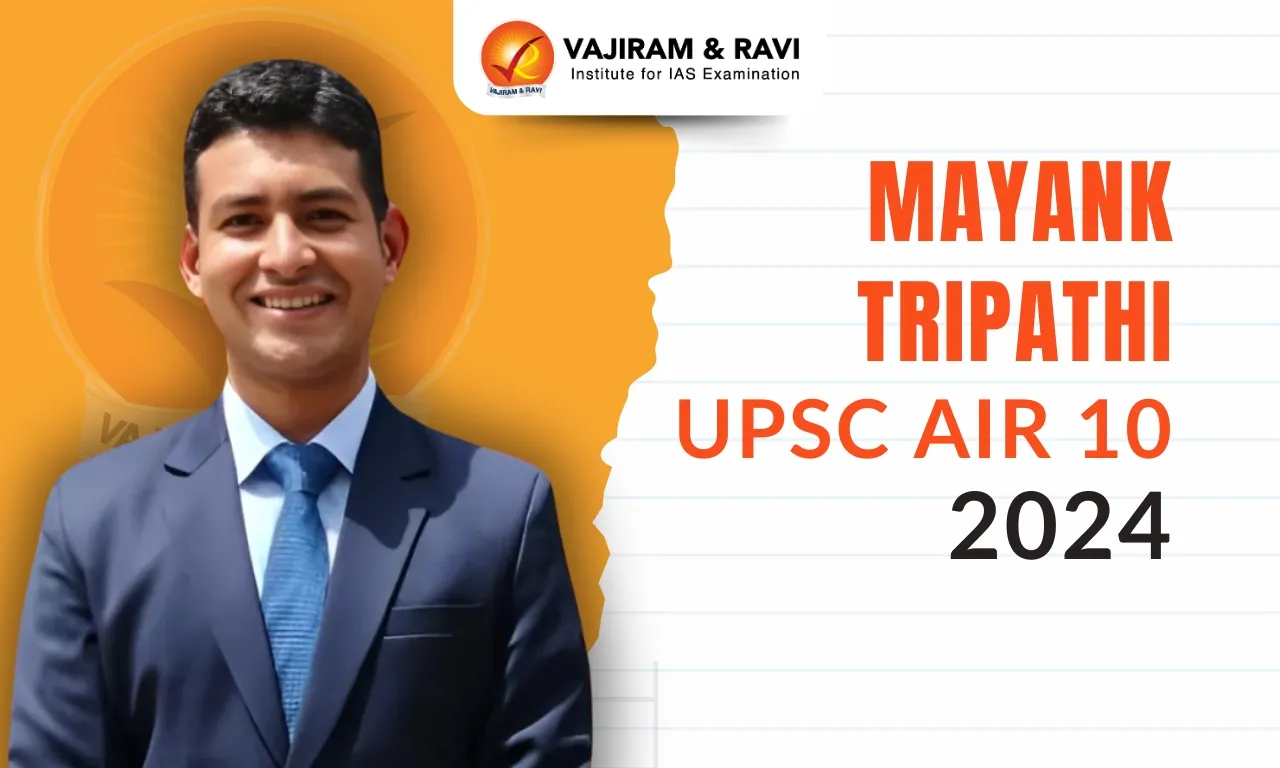 MAYANK TRIPATHI UPSC AIR 10 2024