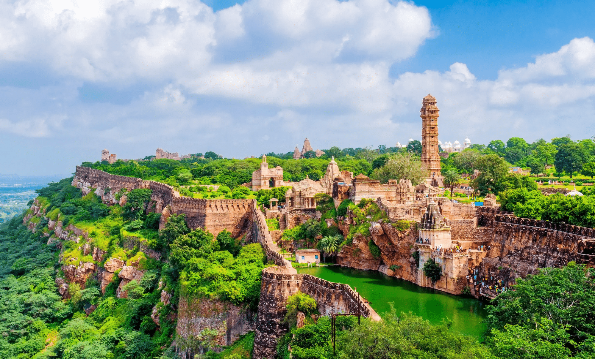 The fort of Chittorgarh