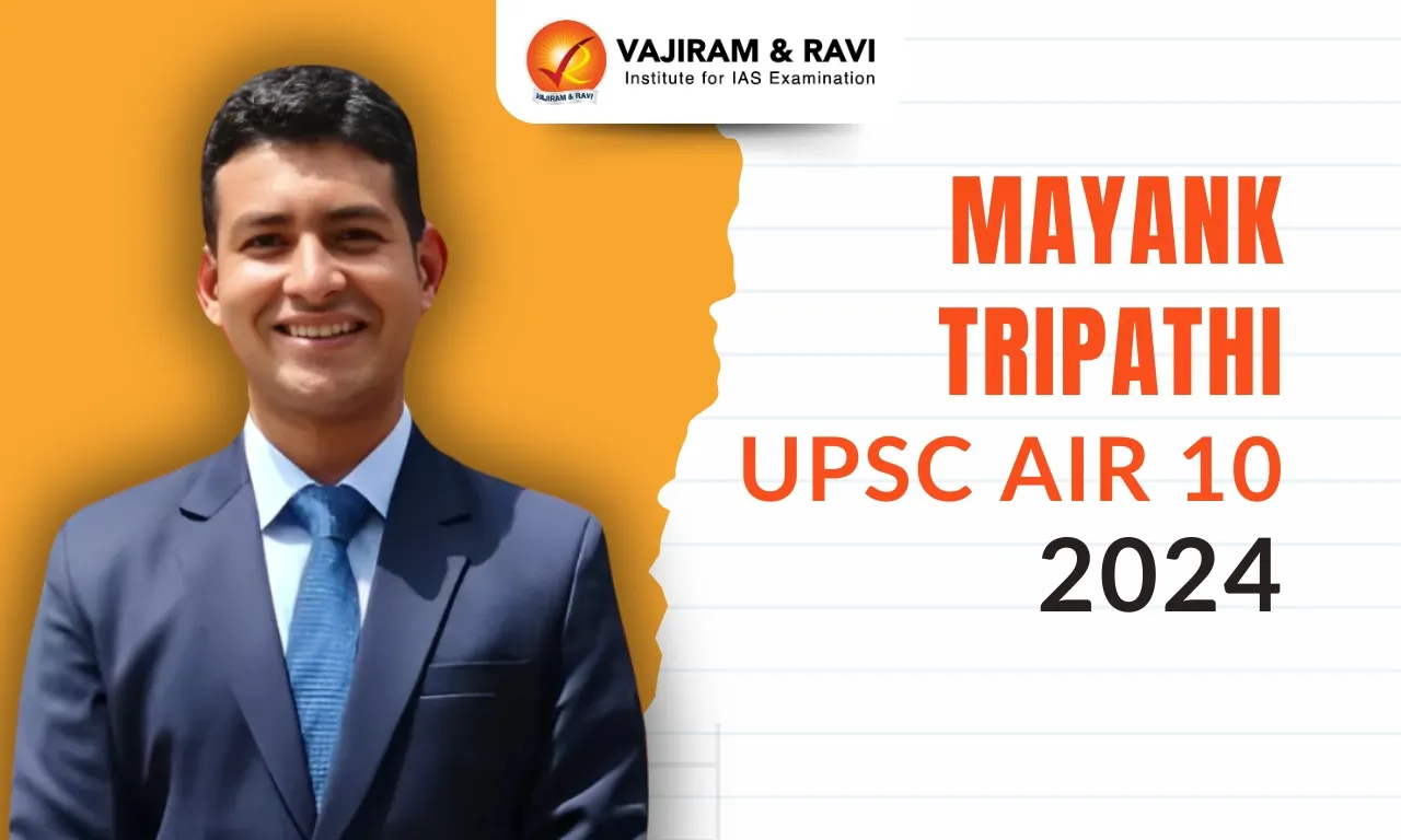 MAYANK TRIPATHI UPSC AIR 10 2024