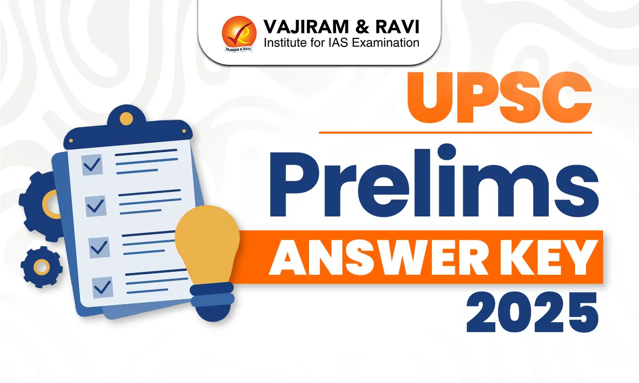 UPSC Prelims Answer Key 2025