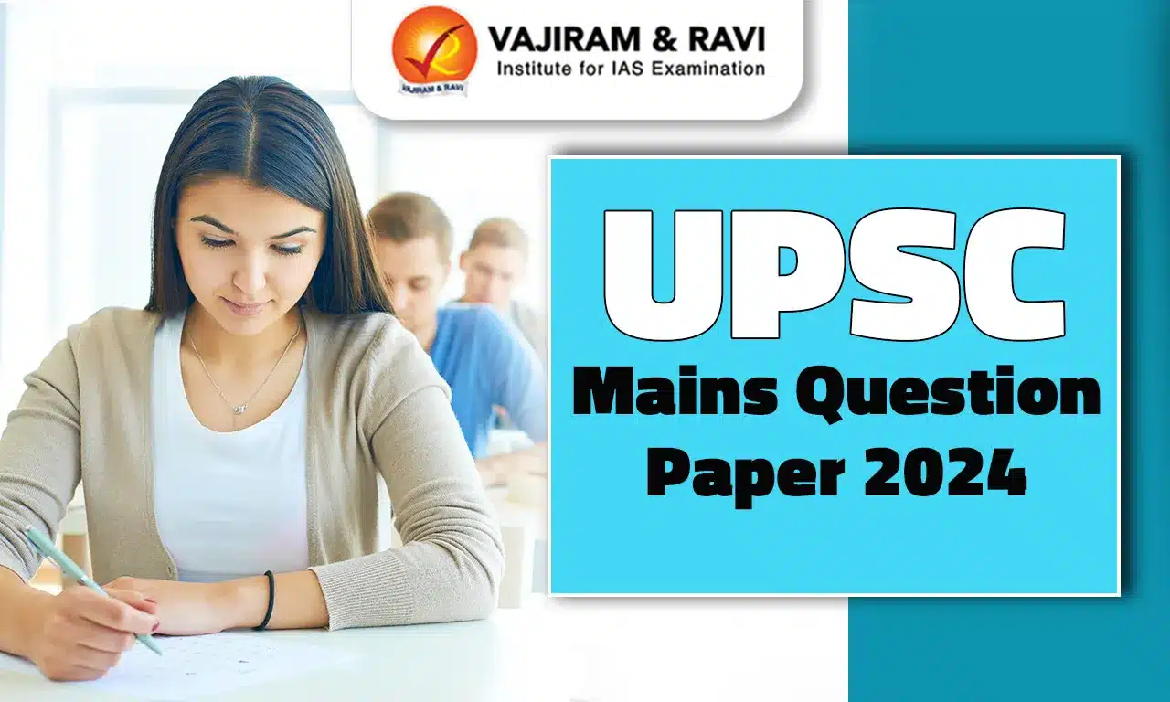 UPSC Mains Question Paper 2024