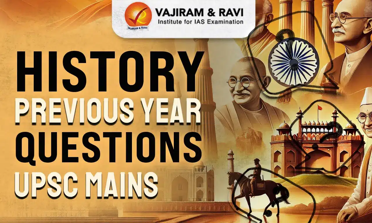History Previous Year Questions UPSC Mains