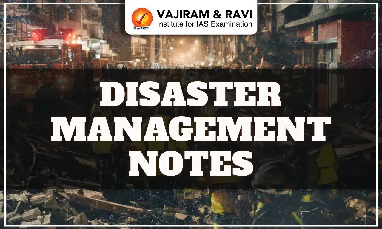 Disaster Management Notes