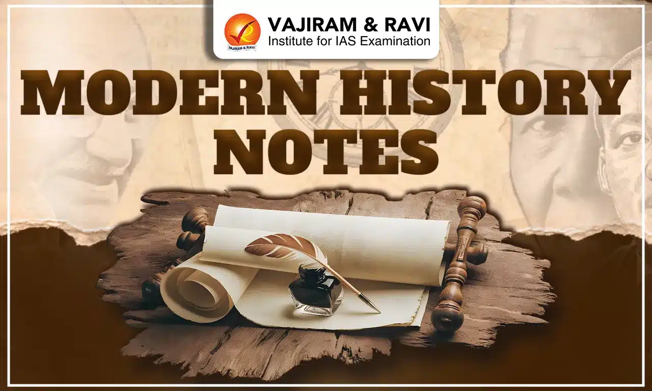 Modern Indian History Notes
